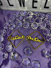 Load image into Gallery viewer, Custom Diamond Hoop Earrings