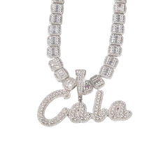 Load image into Gallery viewer, Luxed Icy Nameplate