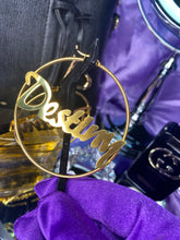 Load image into Gallery viewer, OG Custom Hoop Earrings