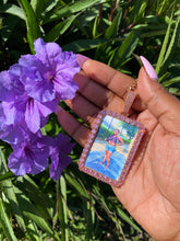 Load image into Gallery viewer, Diamond Square Picture Pendent