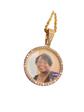Load image into Gallery viewer, Circle Picture Pendant