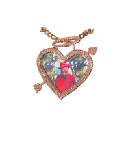 Load image into Gallery viewer, Heart Halo Picture Pendant