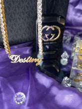 Load and play video in Gallery viewer, Custom Diamond Name Necklace
