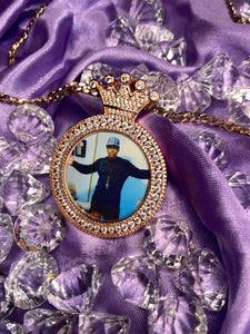 Crowned Picture Pendant