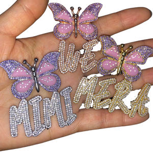Luxed Butterfly Nameplate