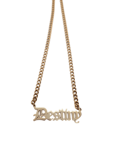 Gothic Chic Custom Chain Necklace